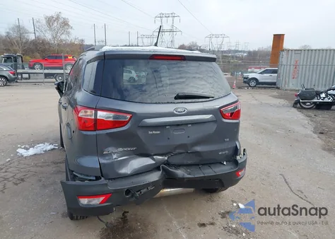 2018 Ford Ecosport Se из США, поврежденный, VIN MAJ6P1UL5JC235547